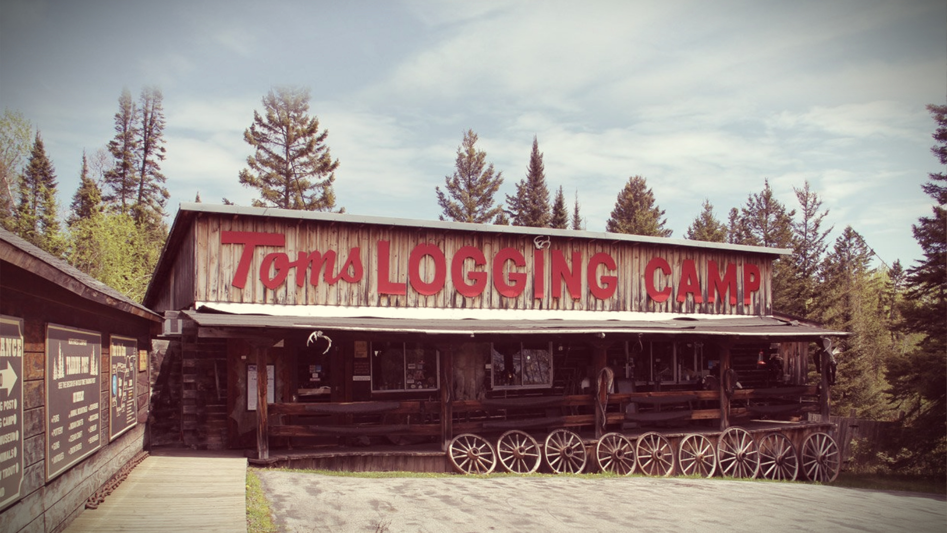 Toms Logging Camp Explore Upnorth